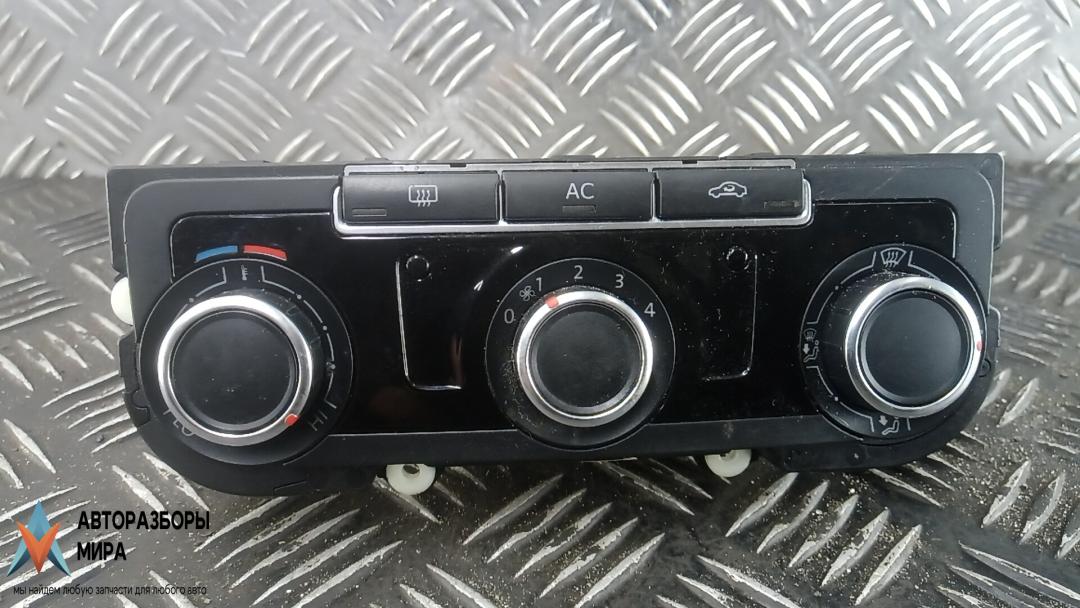 блок управления печки / климат-контроля Volkswagen Passat B7 2011, 2.0 л., дизель, МКПП, седан, 7N0907426K, 00975150 - фото №1
