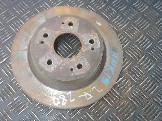 диск тормозной задний Honda Accord 8 поколение 2009, 2.2 л., i-DTEC, дизель, МКПП, седан, 42510TA0A00