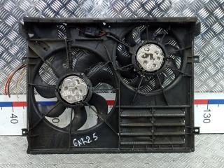 вентилятор радиатора Volkswagen Sharan 2 поколение 2013, 2.0 л., дизель, АКПП, минивэн, 7N0121207, 7N0959455H, 7N0959455K