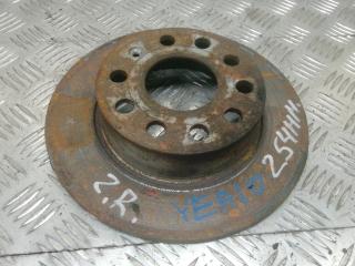 диск тормозной задний Skoda Octavia 3 поколение (A7) 2014, 1.6 л., дизель, МКПП, хетчбэк 5 дв., 1K0615601AB