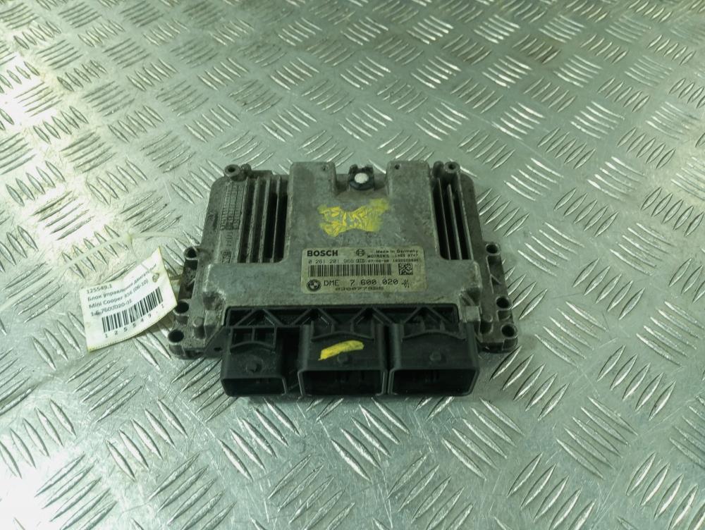 Блок управления двигателем Mini Cooper R56 2009, цвет, 7600020-01 - фото №1