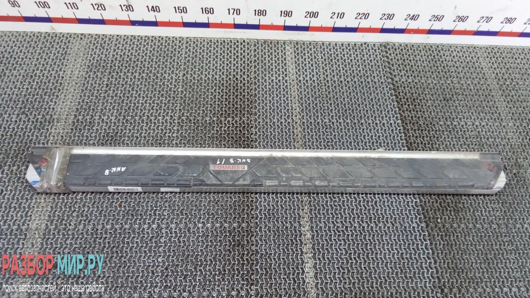 подножка Volkswagen Touareg 1 поколение 2004, 2.5 л., дизель, АКПП, внедорожник 5 дв. - фото №1