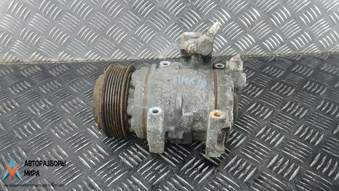 компрессор кондиционера Honda Accord 8 поколение 2009, 2.2 л., i-DTEC, дизель, МКПП, седан, 447280-0390, 38810RL0G01 - фото №1