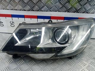 фара левая Skoda Superb 2 поколение [рестайлинг] 2014, 1.6 л., дизель, МКПП, хетчбэк 5 дв.