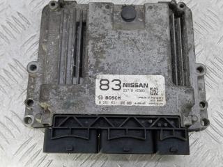 ЭБУ Nissan Qashqai 2 поколение 2014, 1.6 л., дизель, МКПП, внедорожник 5 дв., 0281031100, 237104EB0D