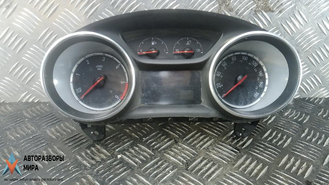 приборная панель Opel Astra K 2016, 1.6 л., дизель, МКПП, хетчбэк 5 дв., 39030269 - фото №1