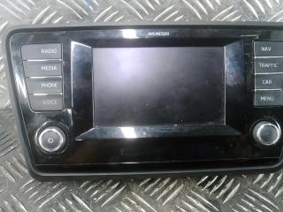 магнитола Skoda Octavia 3 поколение (A7) 2013, 2.0 л., дизель, АКПП, хетчбэк 5 дв., 5E0919605D