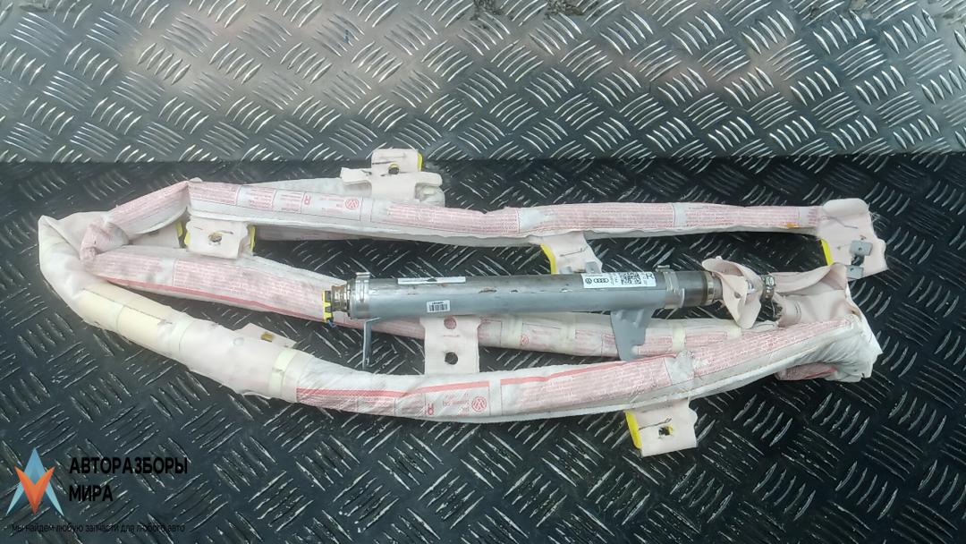 подушка безопасности боковая (шторка) Volkswagen Sharan 2 поколение 2012, 2.0 л., дизель, АКПП, минивэн, 7N0880742 - фото №1