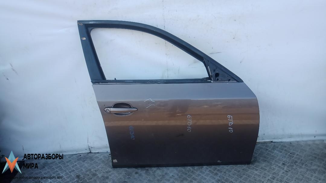 дверь передняя правая BMW 5 серия E60/E61 2005, 2.5 л., D 525d, дизель, МКПП, седан - фото №1