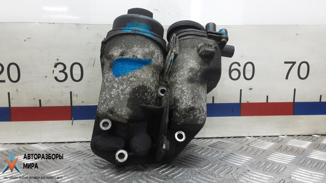 Корпус масляного фильтра дизельный Volvo XC60 1 поколение 2009, 2.4 л., дизель, АКПП, внедорожник 5 дв. - фото №1