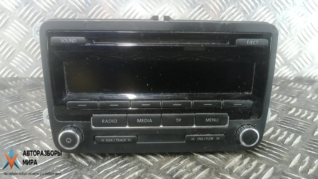 магнитола Volkswagen Sharan 2 поколение 2012, 2.0 л., дизель, АКПП, минивэн, 5M0035186L - фото №1