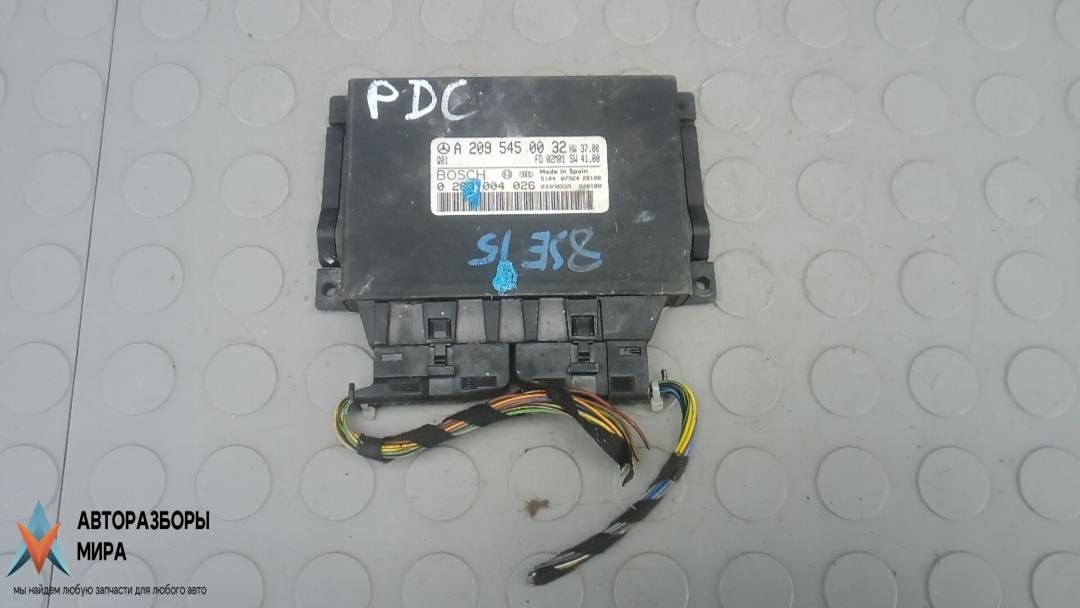 блок управления парктрониками Mercedes-Benz C-Класс W203/S203/CL203 2001, 2.7 л., D C270 CDI, дизель, АКПП, универсал, A2095450032, 0263004026 - фото №1