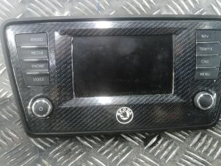 магнитола Skoda Octavia 3 поколение (A7) 2014, 1.6 л., дизель, МКПП, универсал, 5E0919605D