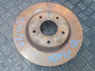 диск тормозной передний Nissan Juke YF15 [рестайлинг] 2013, 1.5 л., дизель, МКПП, хетчбэк 5 дв., 402061KA2A