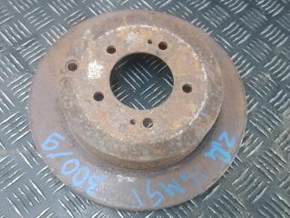 диск тормозной задний Citroen C-Crosser 1 поколение 2008, 2.2 л., D HDi, дизель, МКПП, внедорожник 5 дв.