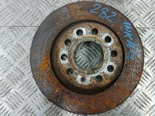 диск тормозной задний Skoda Superb 2 поколение 2008, 1.9 л., D TDI PD, дизель, МКПП, хетчбэк 5 дв., 1K0615601AD