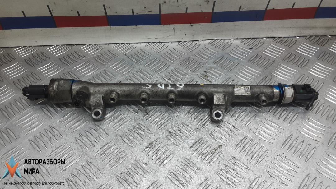 топливная рампа Volkswagen Jetta 6 поколение 2011, 1.6 л., дизель, МКПП, седан, 03L130089B - фото №1