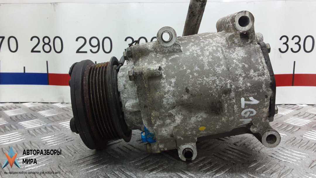 компрессор кондиционера Ford Fiesta 5 поколение 2004, 1.6 л., бензин, АКПП, хетчбэк 5 дв., YS4H19D629AC - фото №1