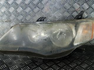 фара левая Mitsubishi Outlander 2 поколение 2007, 2.2 л., дизель, МКПП, внедорожник 5 дв.