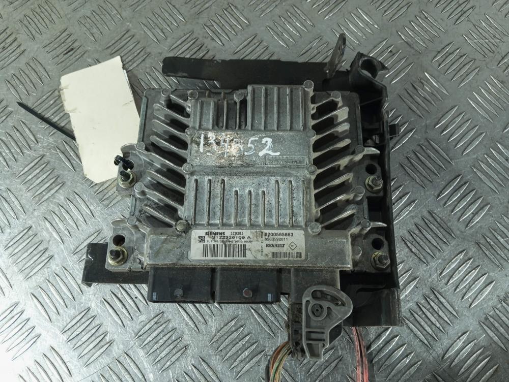 Блок управления двигателем Renault Megane 2 поколение 2005, Дизель 1.5, цвет, 8200565863 - фото №1