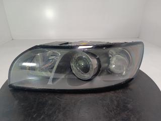 фара левая Volvo V50 1 поколение [рестайлинг] 2008, цвет, 30698885