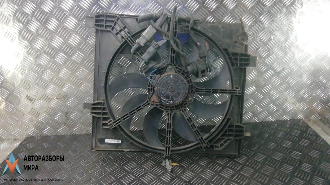 вентилятор радиатора Nissan Juke YF15 2010, 1.5 л., дизель, МКПП, внедорожник 5 дв., 214811FE0A - фото №1