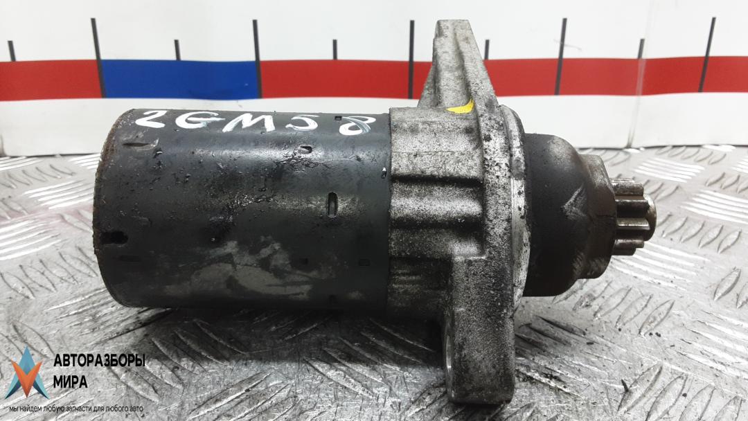 стартер Volkswagen Polo 4 поколение 2004, 1.2 л., бензин, МКПП, хетчбэк 5 дв., 0001120400 - фото №1