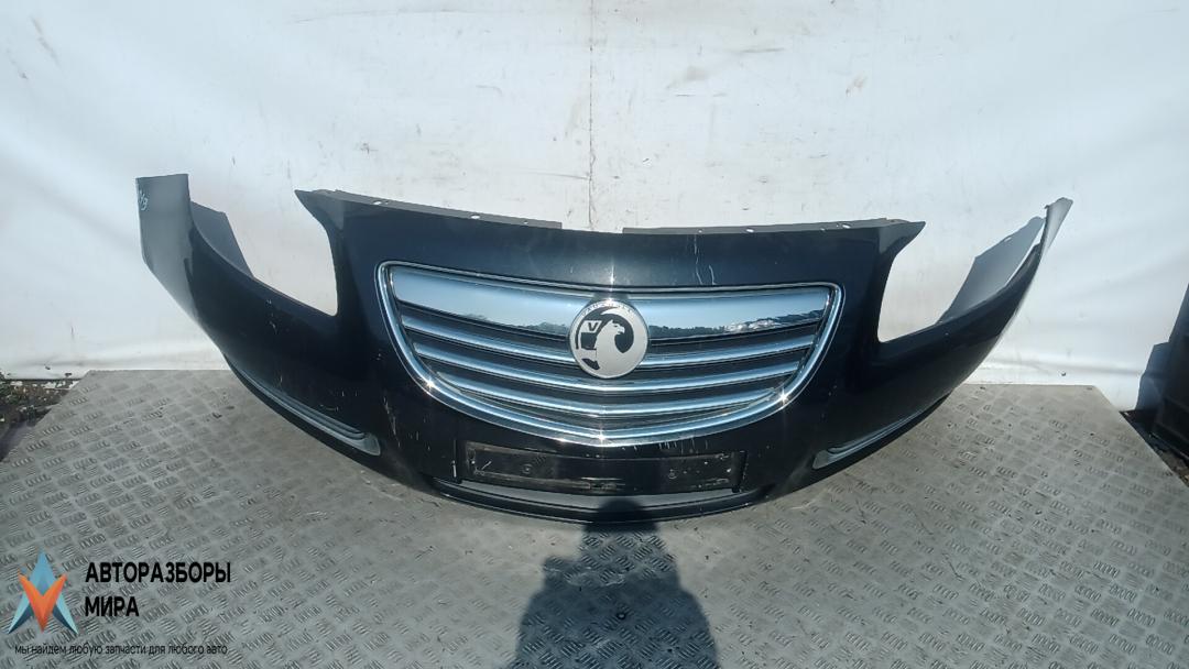 бампер передний Opel Insignia 1 поколение (A) 2010, 2.0 л., дизель, МКПП, хетчбэк 5 дв. - фото №1