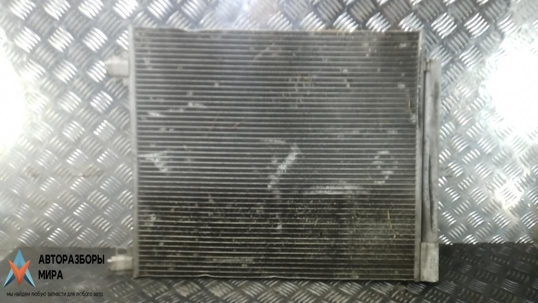 радиатор кондиционера Nissan Qashqai 2 поколение 2014, 1.6 л., дизель, МКПП, внедорожник 5 дв., 921004EA0A - фото №1