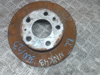 диск тормозной передний Citroen Jumper 2 поколение 2008, 2.2 л., дизель, МКПП, микроавтобус