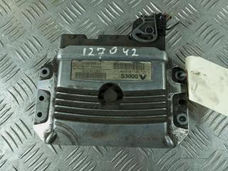 Блок управления двигателем Renault Scenic 2 поколение 2005, цвет, 8200387138