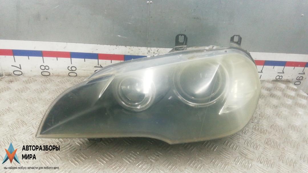 фара левая BMW X5 E70 2007, 3.0 л., дизель, АКПП, внедорожник 5 дв. - фото №1