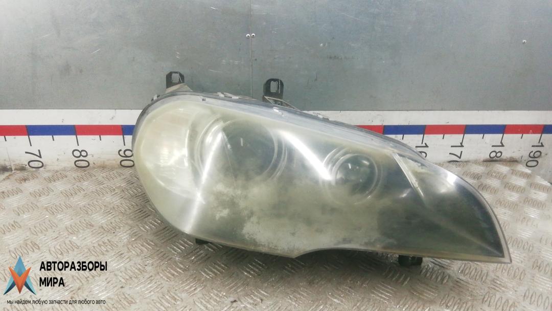 фара правая BMW X5 E70 2007, 3.0 л., дизель, АКПП, внедорожник 5 дв. - фото №1