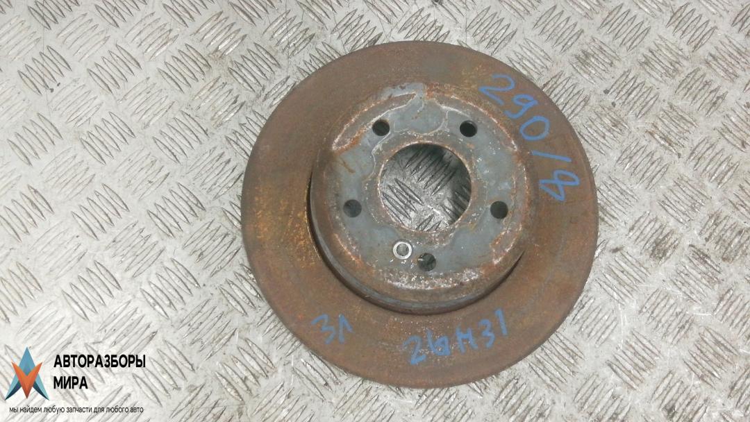 диск тормозной задний Mercedes-Benz CLK-Класс C209/A209 2003, 2.7 л., D 270 CDI, дизель, АКПП, купе, A2104230612, A2104231012 - фото №1