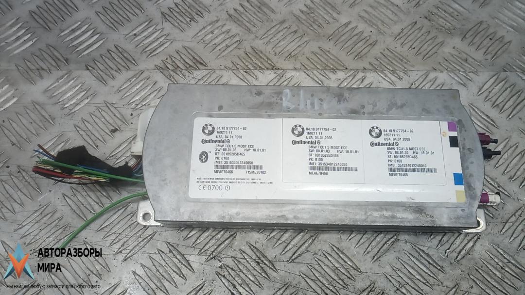 блок Bluetooth BMW X5 E70 2008, 3.0 л., дизель, АКПП, внедорожник 5 дв., 8410917775402 - фото №1