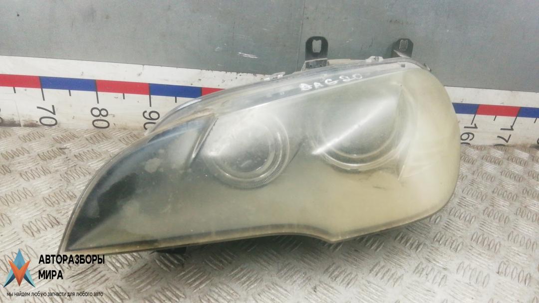 фара левая BMW X5 E70 2008, 3.0 л., дизель, АКПП, внедорожник 5 дв., 7161589 - фото №1