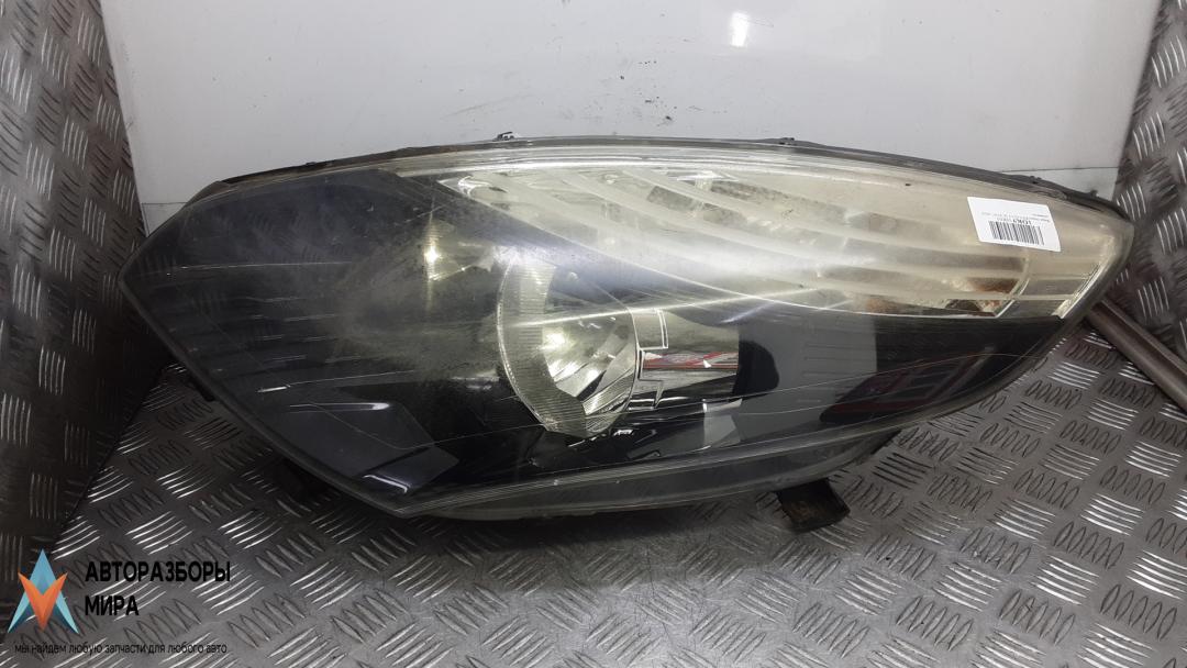 фара левая Renault Scenic 3 поколение 2010, 1.5 л., дизель, МКПП, минивэн - фото №1