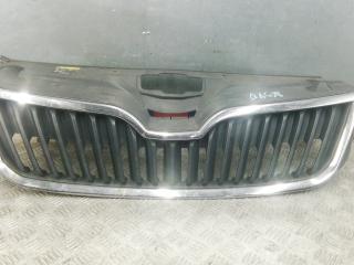 решетка радиатора Skoda Rapid 1 поколение 2013, 1.6 л., дизель, МКПП, хетчбэк 5 дв., 5JA853668, 5JA853651, 5JA853607