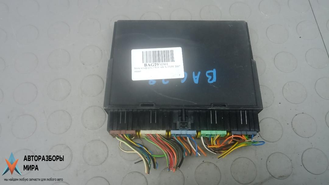 блок комфорта Jaguar X-Type 1 поколение 2007, 2.2 л., дизель, МКПП, седан, 4X4315K600AD - фото №1