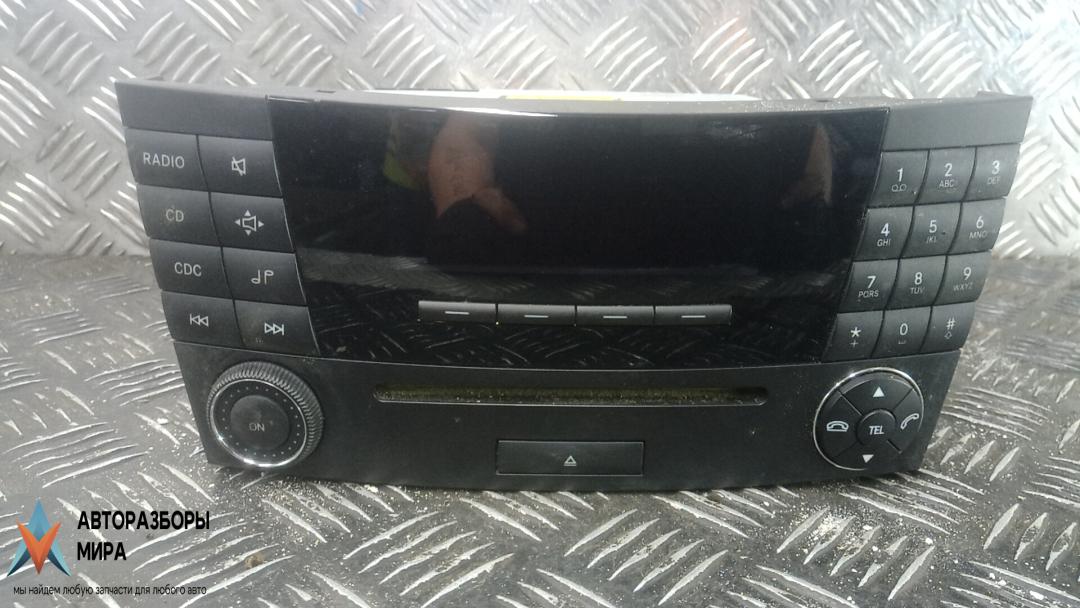магнитола Mercedes-Benz E-Класс W211/S211 2004, 3.5 л., E350, бензин, АКПП, седан, A2118701289 - фото №1