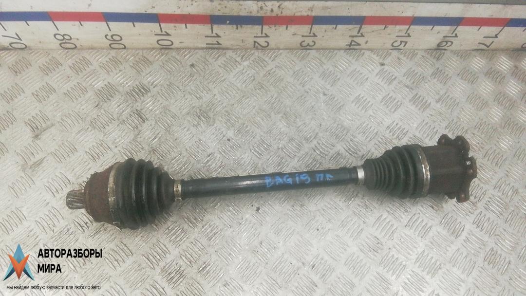 полуось передняя левая (приводной вал, ШРУС) Volkswagen Phaeton 1 поколение 2007, 3.0 л., дизель, АКПП, седан, 3D0407271F - фото №1