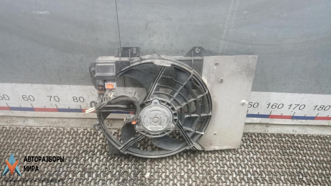 вентилятор радиатора Citroen DS3 1 поколение 2010, 1.6 л., дизель, МКПП, хетчбэк 5 дв. - фото №1