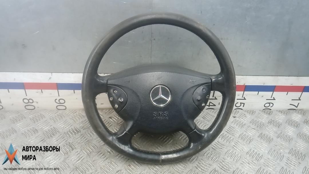 руль Mercedes-Benz E-Класс W211/S211 2003, 3.2 л., D E320 CDI, дизель, АКПП, седан - фото №1
