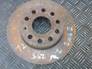 диск тормозной задний Volkswagen Caddy 3 поколение 2006, 1.9 л., дизель, АКПП, 1K0615601AC