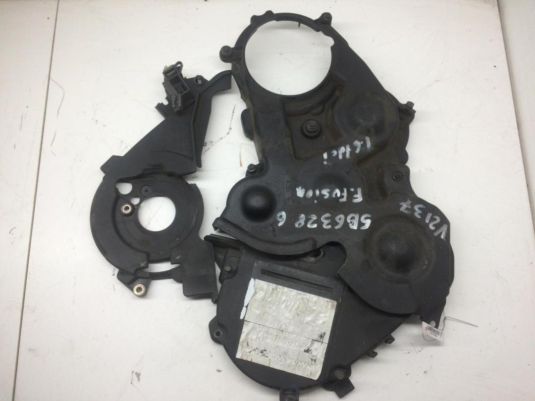 крышка двигателя передняя Ford Fusion 2005, 1.6 л., дизель, МКПП, чёрный, хетчбэк 5 дв.