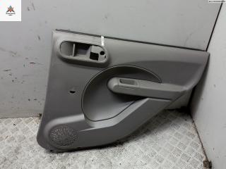 обшивка двери задняя правая Fiat Panda 1 поколение [рестайлинг] 2002, 1.1 л., бензин, МКПП, чёрный, хетчбэк 5 дв.