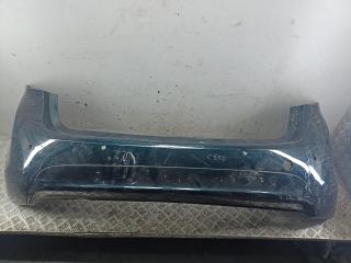 бампер задний Opel Meriva B 2014, зелёный, минивэн
