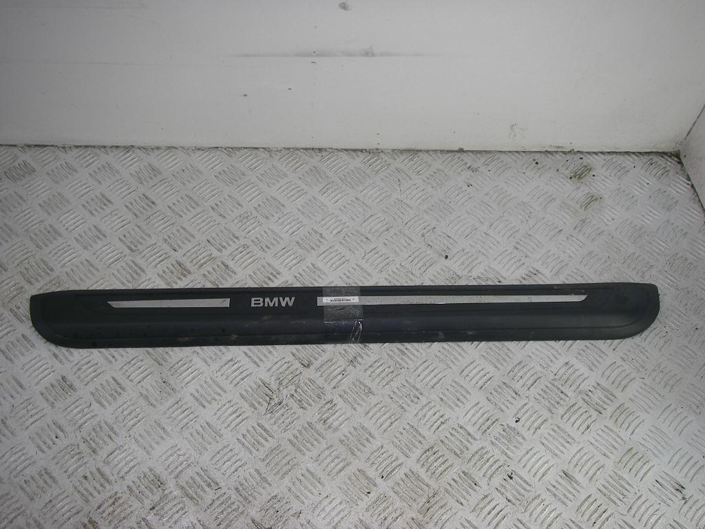 Накладка на порог наружная правая BMW 6 E63/E64 2004, серый, кабриолет, 51477011076, 51477147286