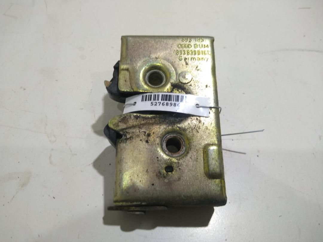замок двери задней правой Audi 80 8A/B3 1989, 1.6 л., бензин, МКПП, серый, седан - фото №1