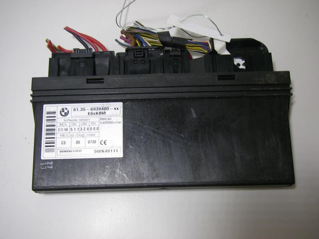 блок комфорта BMW 5 E60/E61 2003, 2.2 л., бензин, МКПП, серый, седан, 61356939400